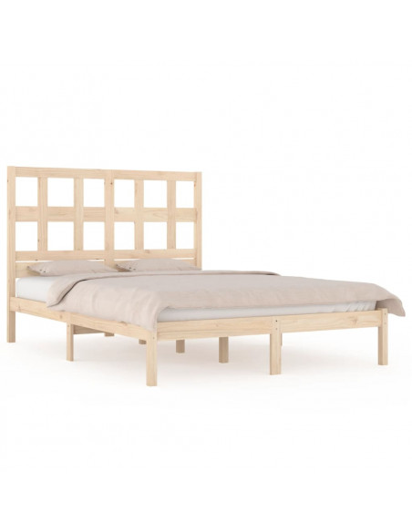 Giroletto in Legno Massello di Pino 120x190cm Small Double