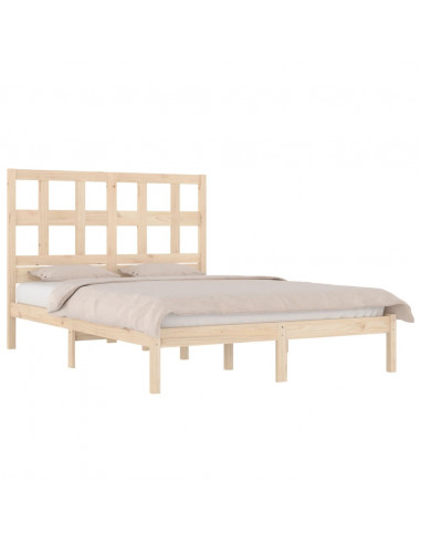 Giroletto in Legno Massello di Pino 120x190cm Small Double