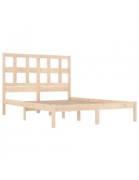 Giroletto in Legno Massello di Pino 120x190cm Small Double