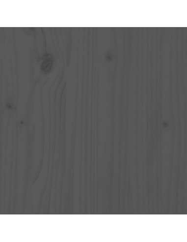 Giroletto Grigio in Legno Massello di Pino 200x200 cm