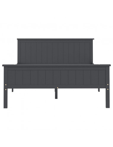 Giroletto Grigio in Legno Massello di Pino 140x200 cm