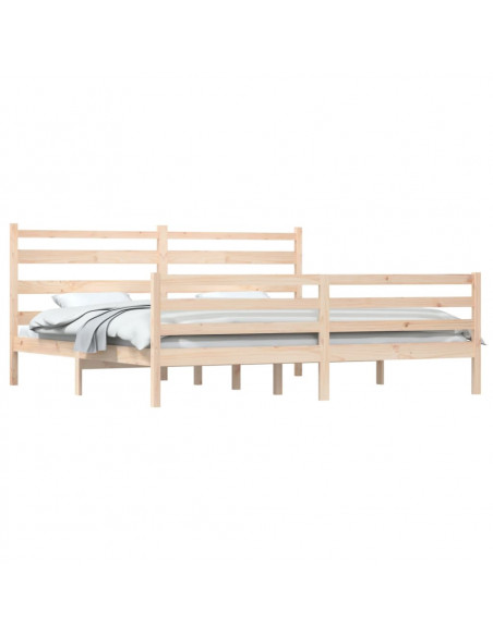 Giroletto in Legno Massello di Pino 200x200 cm