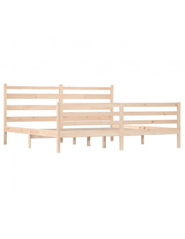 Giroletto in Legno Massello di Pino 200x200 cm