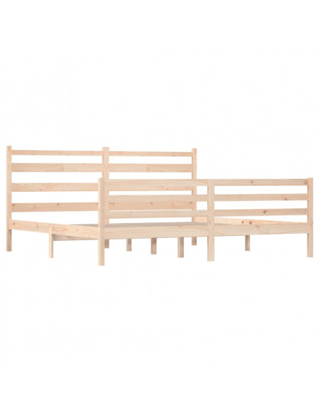 Giroletto in Legno Massello di Pino 200x200 cm