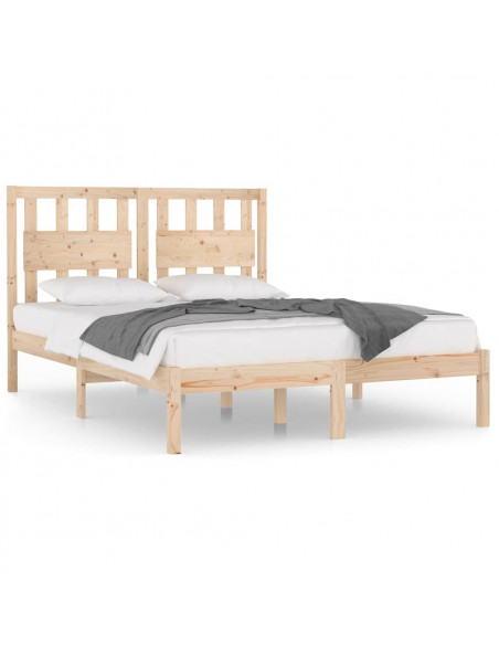 Giroletto in Legno Massello di Pino 120x190cm Small Double