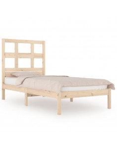 Giroletto in Legno Massello di Pino 90x190 cm Single 2