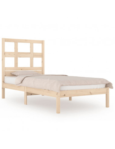 Giroletto in Legno Massello di Pino 90x190 cm Single