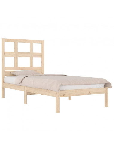 Giroletto in Legno Massello di Pino 90x190 cm Single