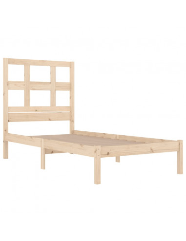 Giroletto in Legno Massello di Pino 90x190 cm Single