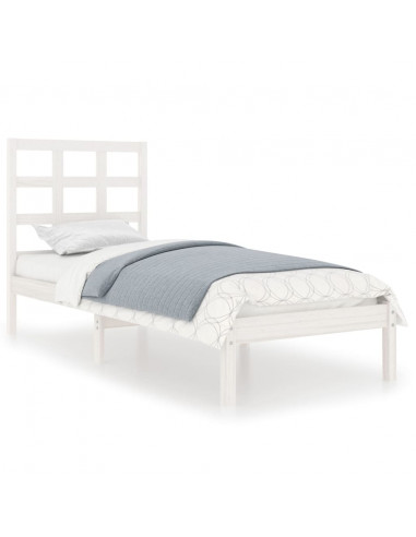 Giroletto Bianco in Legno Massello 90x200 cm