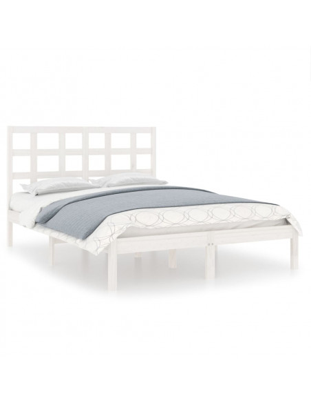 Giroletto Bianco in Legno Massello 200x200 cm