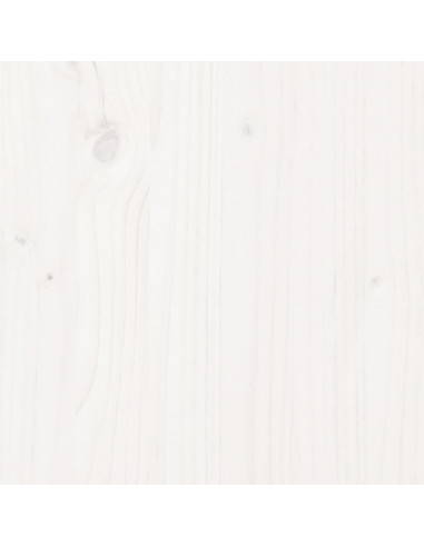 Giroletto Bianco in Legno Massello 200x200 cm