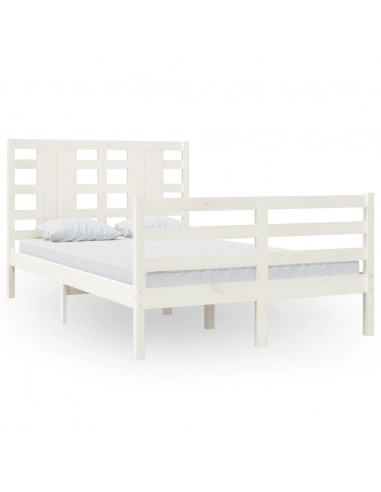 Giroletto Bianco in Legno Massello di Pino 120x200 cm