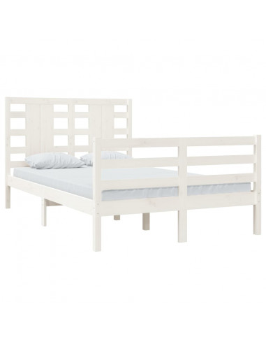 Giroletto Bianco in Legno Massello di Pino 120x200 cm