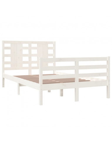 Giroletto Bianco in Legno Massello di Pino 120x200 cm