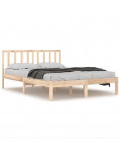 Giroletto in Legno Massello di Pino 120x190cm Small Double 2