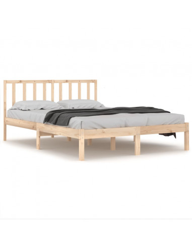 Giroletto in Legno Massello di Pino 120x190cm Small Double