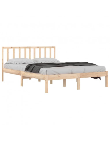 Giroletto in Legno Massello di Pino 120x190cm Small Double