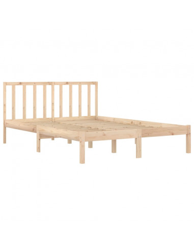 Giroletto in Legno Massello di Pino 120x190cm Small Double