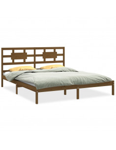 Giroletto Miele in Legno Massello 200x200 cm 2