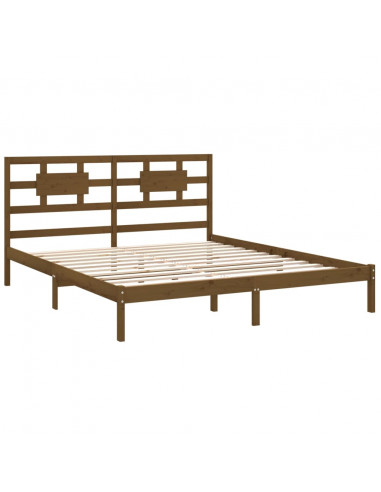 Giroletto Miele in Legno Massello 200x200 cm