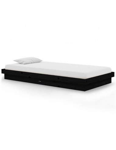 Giroletto Nero in Legno Massello 100x200 cm