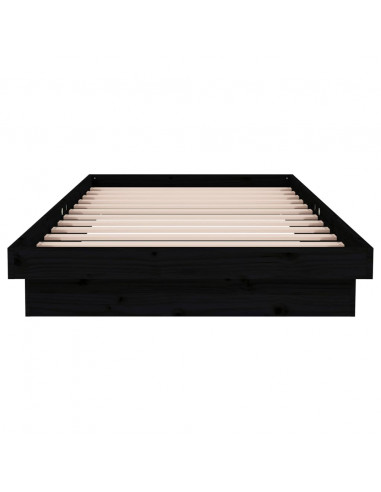 Giroletto Nero in Legno Massello 100x200 cm