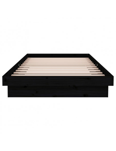 Giroletto Nero in Legno Massello 100x200 cm