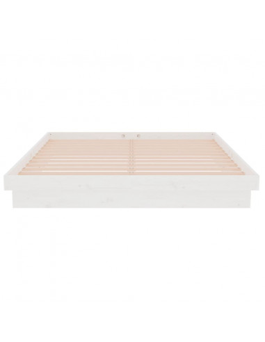 Giroletto Bianco in Legno Massello 150x200 cm King Size