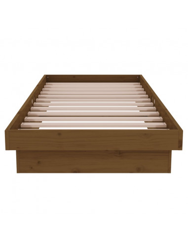 Giroletto Miele in Legno Massello 75x190 cm Small Single