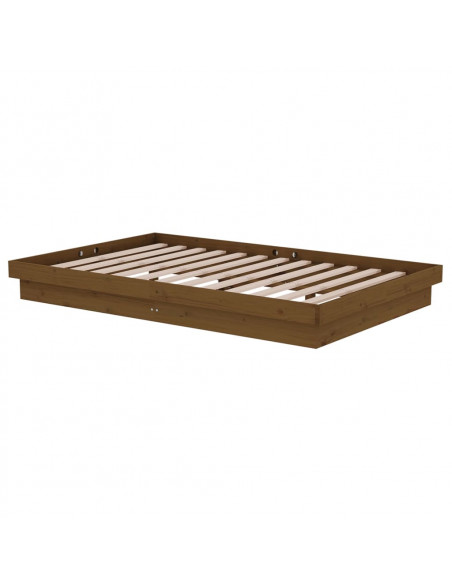 Giroletto Miele in Legno Massello 120x190 cm Small Double