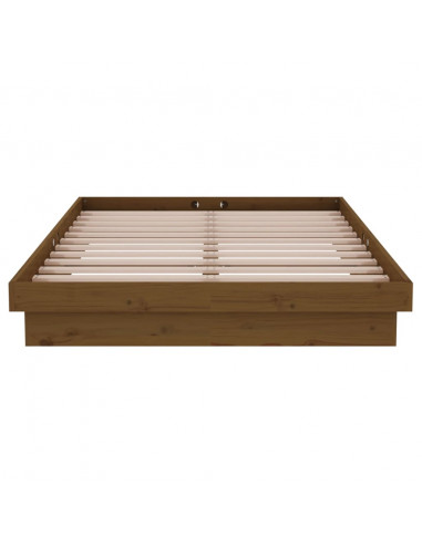 Giroletto Miele in Legno Massello 120x190 cm Small Double