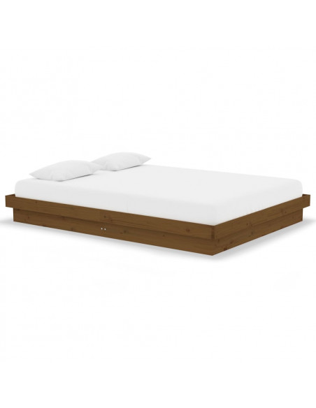 Giroletto Miele in Legno Massello 135x190 cm Double