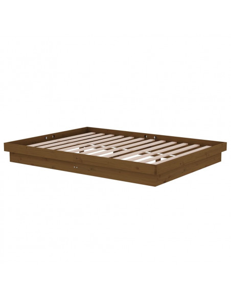 Giroletto Miele in Legno Massello 135x190 cm Double