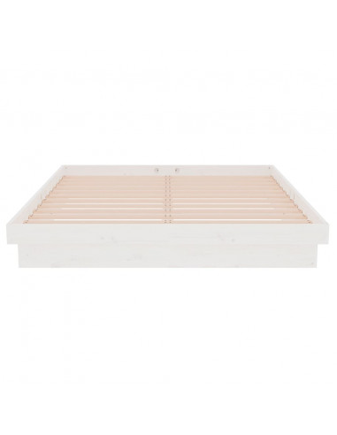 Giroletto Bianco in Legno Massello 140x190 cm