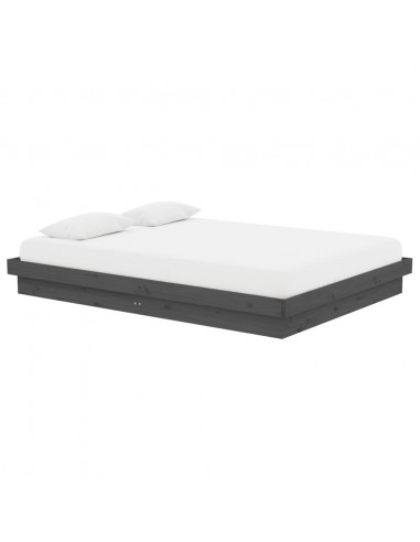 Giroletto Grigio in Legno Massello 140x190 cm