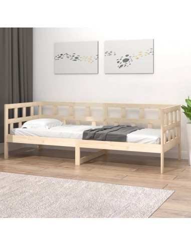 Dormeuse in Legno Massello di Pino 90x200 cm