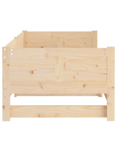 Dormeuse Estraibile in Legno Massello di Pino 2x(90x190) cm