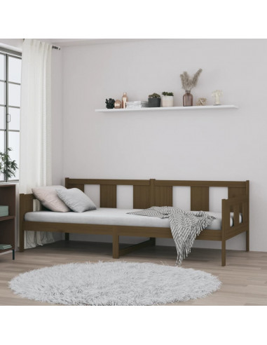 Dormeuse Miele in Legno Massello di Pino 90x190 cm