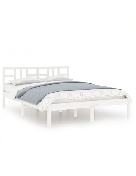 Giroletto Bianco in Legno Massello 200x200 cm