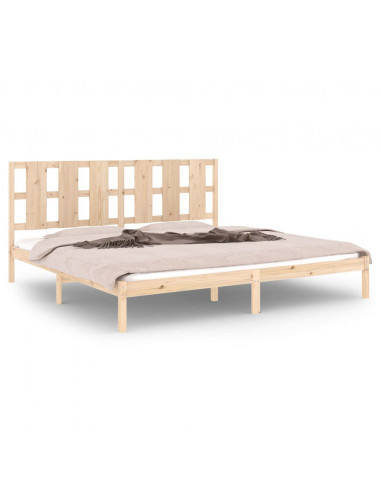 Giroletto in Legno Massello di Pino 200x200 cm