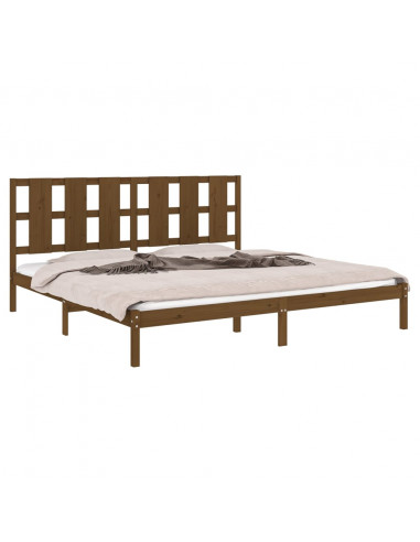 Giroletto Miele in Legno Massello di Pino 200x200 cm