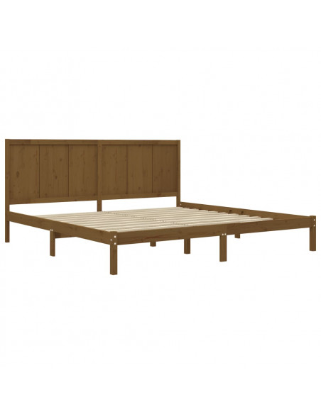 Giroletto Miele in Legno Massello di Pino 200x200 cm