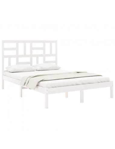 Giroletto Bianco in Legno Massello 120x200 cm