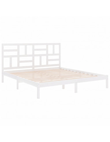 Giroletto Bianco in Legno Massello 200x200 cm