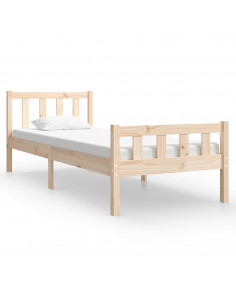 Giroletto in Legno Massello 75x190 cm Small Single 2