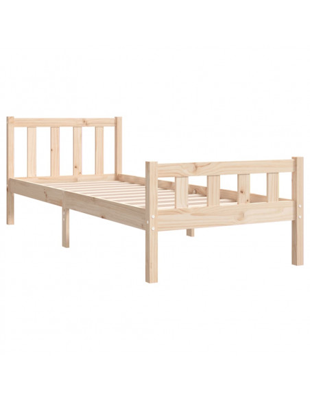 Giroletto in Legno Massello 75x190 cm Small Single