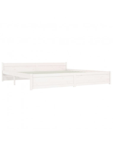 Giroletto Bianco in Legno Massello 200x200 cm