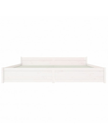 Giroletto Bianco in Legno Massello 200x200 cm