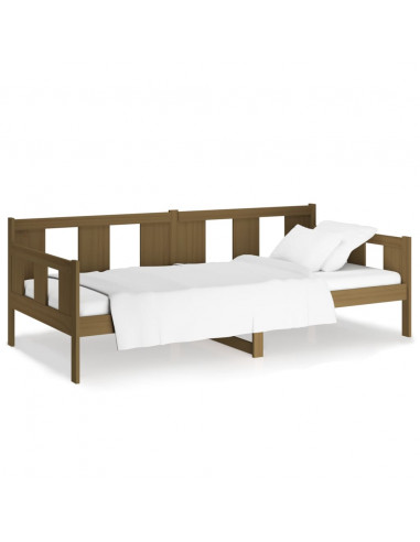 Dormeuse Miele in Legno Massello di Pino 90x200 cm